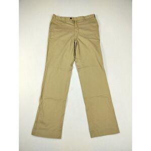 Perry Ellis Dress Pants Men's 32 Khaki Portfolio Classic Fit Corpcore Workwear